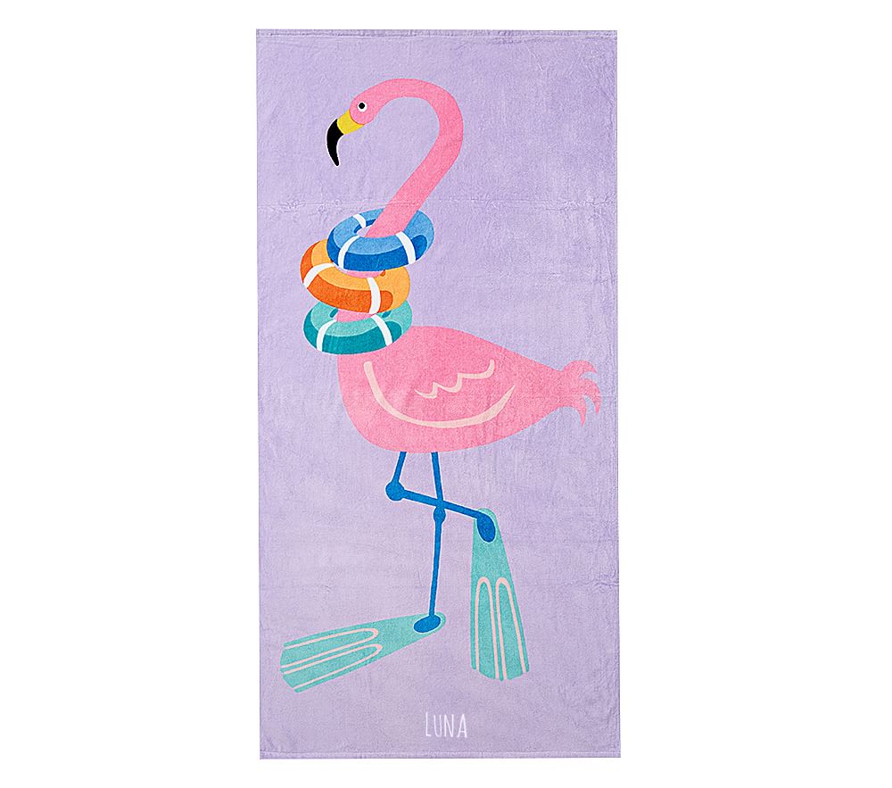 Flamingo Beach Towel